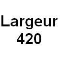 Largeur 420
