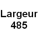 Largeur 485