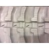 Chenille caoutchouc Blanche  180 x 72K x 37